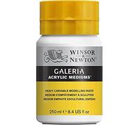 Winsor & Newton Galeria - Aditivo Galeria para pintura acrílica - Pasta para modelar espeso (medium de empaste espeso) frasco de 250ml