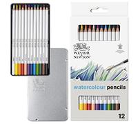 Winsor & Newton Studio Collection Set Lata de Lápices de Acuarela, 12 lápices, Multicolor