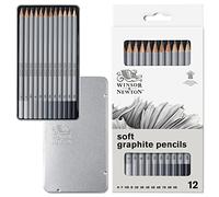 Winsor & Newton Studio Collection - Set de 12 lápices de grafito suaves