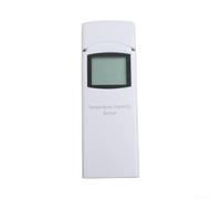 WN31 - Sensor meteorológico ABS carcasa LCD pantalla para WN31 blanco