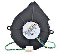 WN7515-12PWM 75mm 75×75×15mm DC12V 0.40A 5000rpm 4Pin PWM Centrifugal Turbine Blower Cooling Fan For 1U 775 P4 CPU Heatsink