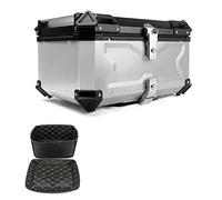 WNANCH Baúl De Moto para Dos Cascos 100L 80L 65L Baúles para Moto, Universal Cofre Moto, Topcase Maletero De Moto con Dos Llaves Accesorios (Size : D-100L)