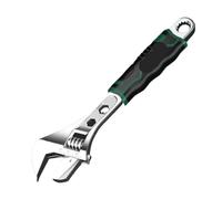 WNBFTTK Llave Inglesa BAOLIAN Juego de llaves inglesas pequeñas con llave ajustable 8/10/12 pulgadas for mango ancho bloqueo apalancamiento(8 inch)