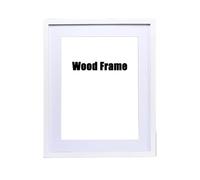 WNBFTTK Marcos De Fotos Nature Wooden Photo Picture Frame 20X30 25X30 26.5X38cm Black White Color for Pictures Wall Poster(26.5X38cm)