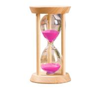 WNBFTTK Reloj De Arena Reloj de Arena Moderno Reloj cronometrador decoración del hogar niños Cepillo Dientes Temporizador(Pink,10min)