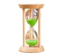 WNBFTTK Reloj De Arena Reloj de Arena Moderno Reloj cronometrador decoración del hogar niños Cepillo Dientes Temporizador(Green,10min)