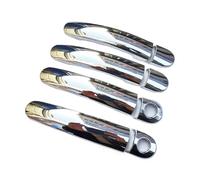 WNBXHSD Auto Maneta Puerta Lateral Exterior Para VW Para Golf G5 G6 G8 Para Voyage Para Saveiro Cubierta Manija Puerta Embellecedor Plástico Cromado Imitación Fibra Carbono