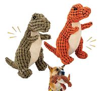 Wnddle Juguetes para Perros, 2 Juguete Chirriante Interactivo para Perros, Chirriante Masticar Juguete de Entrenamiento, Tierno y Suave, Juguete de Peluche para Perros de Raza PequeñA y Mediana