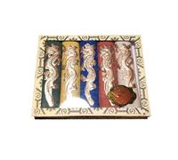 WNDUOKXH Bloques de tinta artística, barras de tinta color chinas, bloque pintura caligráfica pigmentación, obras arte que realzan el pigmento, caligrafía tradicional china y japonesa