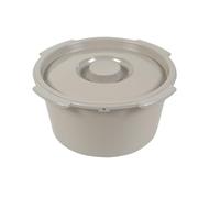 WNDUOKXH Cubo para inodoro con tapa. El cubo para inodoro simplifica las necesidades de del baño, lo que permite que los cuidadores y usuarios tengan un