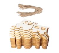 WNDUOKXH Disfruta de manualidades con amigos usando estos recortes de formas tren para proyectos creativos. Estas rodajas Para madera tren sin terminar pueden ser etiquetas regalo. Recortes Para