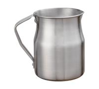 WNDUOKXH Jarra para espumar leche, taza de café, herramienta para baristas y entusiastas del café para mejorar la rutina matutina. Jarra para espumar leche, taza, verter, plata, 2L