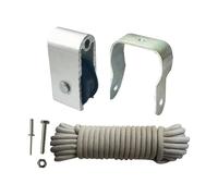 WNDUOKXH Juego de poleas para Escalera Extensible Profesional con Cuerda de 12 Metros. Piezas Mantenimiento duraderas para un eficaz la Escalera. Piezas Mantenimiento telescópicas universales.