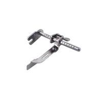 WNDUOKXH Repuestos para máquina de coser. Guía de costura acero. Prensatelas móvil. Ayuda a alinear las puntadas. Ideal para principiantes en costura. El calibre ajustable está especialmente diseñado