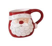 WNDUOKXH Taza de desayuno de Nordic Kitchenware, taza café navideña, reutilizable, disfruta cada bebida, el café navideño presenta un diseño encantador y lindo pintado a mano.