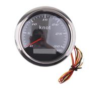 WNDUOKXH Velocímetro GPS Digital de Acero Inoxidable 316L con tecnología Impermeable y a Prueba de Polvo para entornos Marinos húmedos. Grado de impermeabilidad y Resistencia