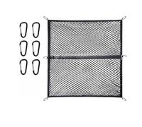 Wnfmjqe Cubierta Carga Retráctil Bolsillo Malla Universal para Maletero Coche, Ideal para Camionetas. Organizador Tela con Red Almacenamiento Fija para Gestión Carga. Privacidad Cargo