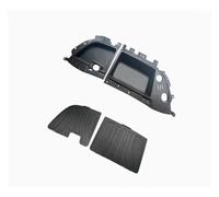 Wnfmjqe Cubierta Carga Retráctil Caja Almacenamiento del Maletero para BYD para ATTO 3 La Caja Maletero Delantero Capa Inferior Compartimiento Motor Son Impermeables. Privacidad Cargo(4-Piece Set)