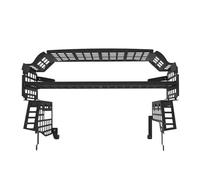 Wnfmjqe Cubierta Carga Retráctil Estantes para Maletero para GWM para Tank 300 2020-2024 Panel Almacenamiento Modular Organizadorese Equipaje (no para Hi4-T) Privacidad Cargo(Whole Kit)