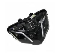Wnfmjqe Faros Delanteros Para Y15ZR V2 Luz Delantera Vintage Para Motocicleta Luz Diurna Luz Alta Y Baja Faro Delantero Retro LED Negro Para Scooter Faro Motocicleta(White Light)