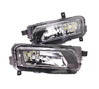 Wnfmjqe Foco Trabajo LED Faros Para VW Para Caddy | 2016 2017 2018 LED Lámpara Antiniebla Antiniebla Delantera Cubierta Rejilla Conjunto Arnés Cables