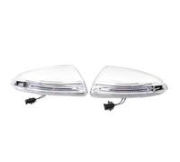 Wnfmjqe Luces Trasera Espejo Indicadoras 1 Par Para Benz Para Clase C W204 S204 W639 2008 2009 2010 2011 Accesorios Espejo Retrovisor Luz De Señal De Giro Lámpara Indicadora(Left and right)