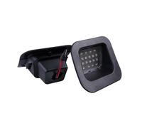 Wnfmjqe Piloto Posterior Para Dodge Para RAM 1500 2500 3500 Para 2003-2018 Luz LED Blanca Para Placa Matrícula Conjunto Lámparas 2x Luces Traseras