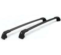 WNFVYP Barras de Techo para Lynk & Co 02 SUV 2018-2025,Baca Coche Portaequipajes Transversales Ajustables con Rieles Cerrados y Sistema de Bloqueo,A/Black