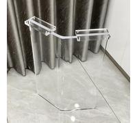 WNGJZZYC Patas de Mesa de Acrílico en Forma de V, Juego de 1, para Mesa de Centro, Escritorio, Reemplazo de Patas de Banco, Proyectos DIY del Hogar, Decoración Moderna Clara(Clear,50x70cm/20x27.5in)