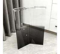 WNGJZZYC Patas de Mesa de Acrílico en Forma de V, Juego de 1, para Mesa de Centro, Escritorio, Reemplazo de Patas de Banco, Proyectos DIY del Hogar, Decoración Moderna Clara(Black,50x70cm/20x27.5in)