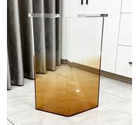 WNGJZZYC Patas de Mesa de Acrílico en Forma de V, Juego de 1, para Mesa de Centro, Escritorio, Reemplazo de Patas de Banco, Proyectos DIY del Hogar, Decoración Moderna Clara(Brown,50x70cm/20x27.5in)