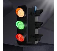 WNGJZZYC Semáforo, Semáforos, Semaforo LED, Luces de Advertencia de Tres Colores, Semáforo Industrial, ángulos Ajustables, Impermeable para Exteriores Luz Indicadora