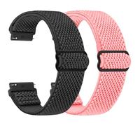 WNIPH Compatible con Correas de Reloj de 18mm 19mm 20mm 22mm 24mm, Pulsera de Repuesto de Liberación Rápida, Correas Ajustables de Nailon Elástico Solo Loop,Adecuado para Hombres y Mujeres