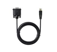 Wnmzxc Cable de programación de PLC Fatek FBs D-sub 9 pines DB9 macho a MI-N Din 4P cable macho for Fatek Facon FBs PLC a OP-320A HMI