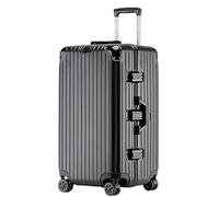 Wnota Maletas Continúe El Equipaje Rígido con El Marco De Aluminio, Equipaje Comprobado Maleta De La Cerradura De Las Ruedas del Hilandero Maleta con Ruedas (Color : B, Size : 26in)