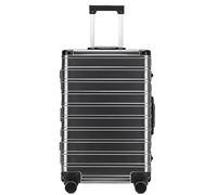Wnota Maletas Continúe Las Maletas del Equipaje con El Equipaje Comprobado Maleta De Aluminio De La Aleación del Magnesio De Las Ruedas Maleta con Ruedas (Color : A, Size : 20inch)