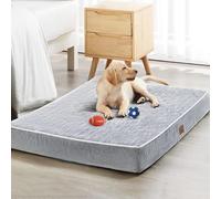 WNPETHOME Camas ortopédicas para perros grandes, cama impermeable extragrande con funda extraíble lavable y parte inferior antideslizante, alfombrilla de cama de espuma para mascotas, acolchado con