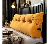 WNRLL Almohadas Cuña para Cabecero de Cama Almohada Triangular de Lectura Cojín de Apoyo Lumbar Respaldo de Cintura Cojín Suave para Sofá Cama,05,180x50x20cm/71x20x8in