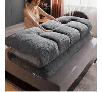 WNRLL Colchón japonés del futón Piso Extra Grueso de la Felpa Colchón del futón Almohadillas de Dormir del Rollo de la Cama del huésped del sofá Estera del sueño portátil,01,120 * 200cm