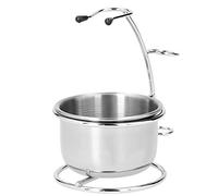 WNSC Funciones Completas Práctico Soporte de Afeitado, Soporte para Cepillo de Afeitar, Cuenco de Espuma para jabón, Cepillo Manual para Barba,