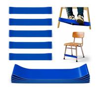 WNSIRVY Paquete de 5 bandas para silla para niños con pies inquietos, herramientas para TDAH para niños, mejoran la concentración y reducen la inquietud, bandas de silla para TDAH y autismo sensorial