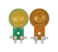 Wnuanjun 2 unids Universal 25.5mm Treble Voice Bobina Tweeter Tweeter Diafragma Resina PELÍCULA Larga Frame Driver Head Stage PAZABLER REPARACIÓN