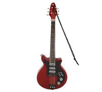 Wnvivi Modelo de Guitarra Eléctrica en Miniatura, Adorno de Guitarra de Madera, Mini Réplica de Instrumento Musical Coleccionable para Decoración(A2)