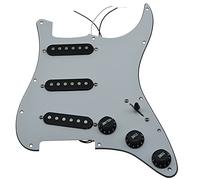 WNWN Varios Pickguard SSS cargados para Pickguard precableado con pastillas para Strat Fits Golpeador cargado(22)