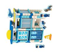 WNXGNHO Bloques De Aprendizaje Preescolar De Juguete De Ciudad De Construcción De Madera Natural para Niños Y Niñas Pequeños Mejora La Creatividad Rompecabezas