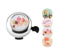 WNXGNHO Campanas para manillar de bicicleta infantil con calcomanías lindas para carretera, montaña, deportes, ciclismo, accesorios de aleación de aluminio