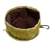 WNXGNHO Cuenco De Alimentación para Perros Comida De Nailon para Mascotas Alimentación para Viajes Aire Libre Comedero Plegable Vajilla De Gran Capacidad Impermeable De Nailon