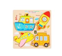 WNXGNHO Divertido Rompecabezas De Animales para Niños Juguete Que Fomenta Las Habilidades Sociales Desarrollo Cognitivo Y La Actividad De Vinculación Familiar Animal De Madera