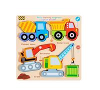 WNXGNHO Divertido Rompecabezas De Animales para Niños Juguete Que Fomenta Las Habilidades Sociales Desarrollo Cognitivo Y La Actividad De Vinculación Familiar Animal De Madera