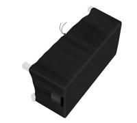 WNXGNHO Funda para Brasero De Exterior para Fosos Rectangulares Tela Universitaria Resistente Agua Resistente Desgarro Negro Incluye Asas Funda para Brasero De Jardín